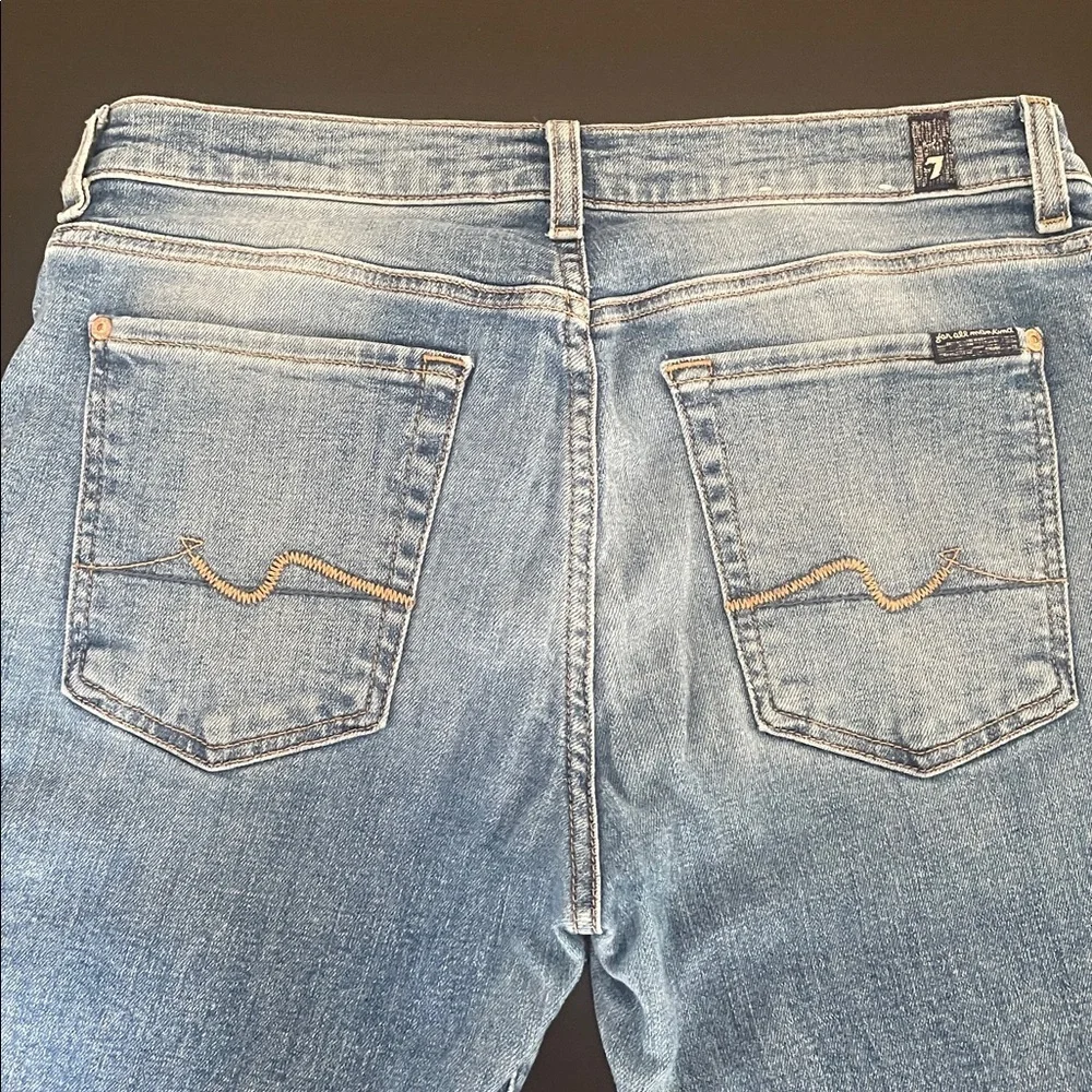 Seven for all Mankind Josefina skinny boyfriend jeans 27 - Picture 10 of 11